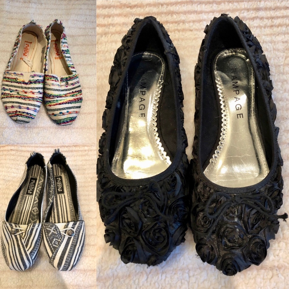 Size 6 ladies flats